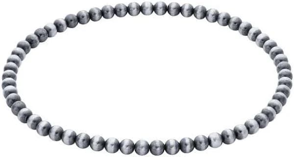 Sterling Silver Navajo Bead Bracelet