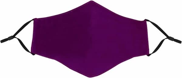 Purple Adjustable Ear Loops Face Mask