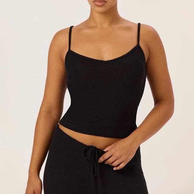 Terry Thin Strap Tank