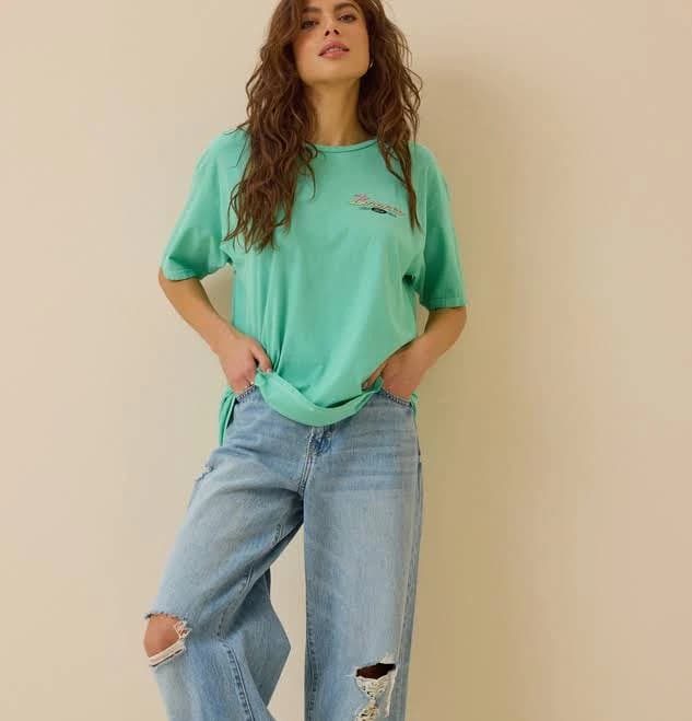 Altar'd State Built Wild Bronco Oversized Tee