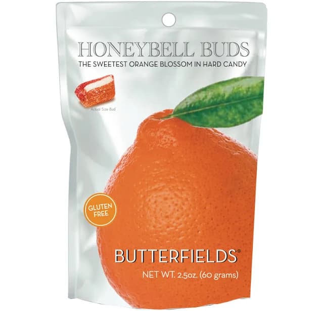Butterfields Honeybell Orange Buds Hard Candy