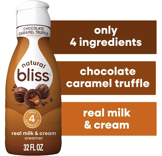 Natural Bliss Chocolate Caramel Truffle Coffee Creamer