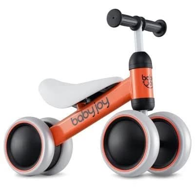 Baby Balance Bike for 2 Years Old Boys Girls No Pedal 4 Wheels