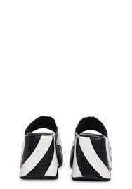 Current Mood Swirl Platform Sandals - Black/White – Dolls Kill