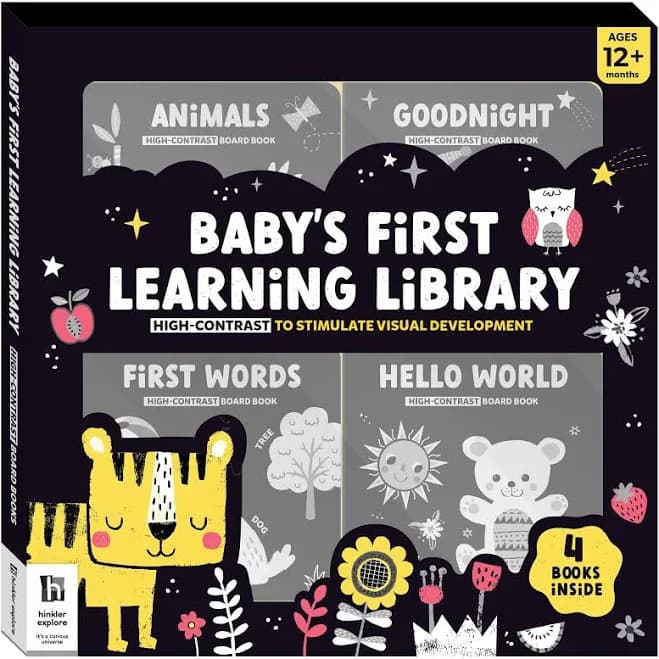 High Contrast Baby's First Learning Library