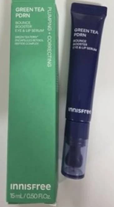 Innisfree Greentea Bounce Booster Eye Lip Serum 15ml Anti Aging