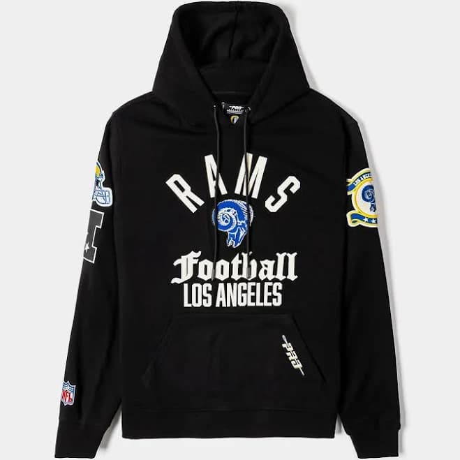 Pro Standard Men's Los Angeles Rams Original Fleece Pullover Hoodie