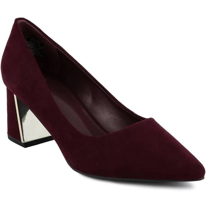 Jones New York Women's Canal Pointed Toe Block Heel Dress Pumps