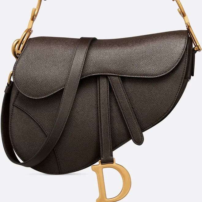 Dior Women's Saddle Bag in Grained Calfskin