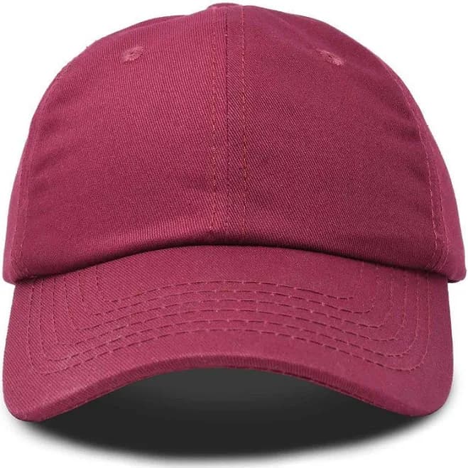 Dalix Classic Cotton Adjustable Baseball Cap