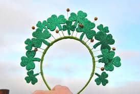 Shamrock Headband, St Patricks Day Clover Headpiece, Adult - Etsy Australia