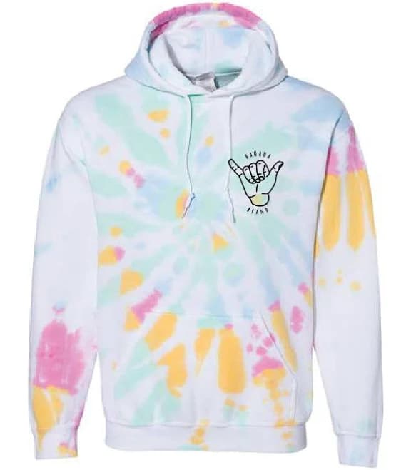Good Vibes Tie Dye Hoodie