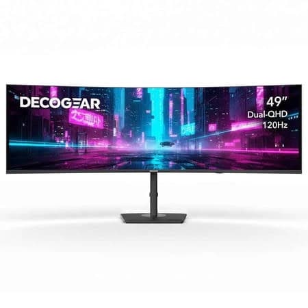 Deco Gear 49" Curved 5K Ultrawide Monitor
