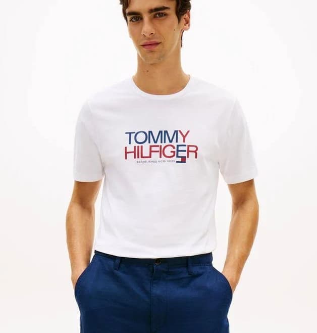 Tommy Hilfiger Men's Brand Love T-Shirt