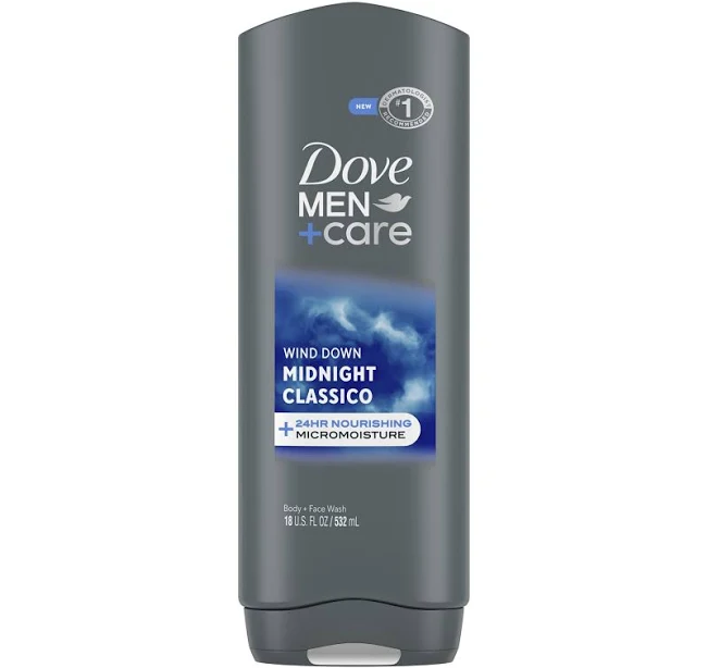 Dove Men+Care Wind Down Midnight Classico Body + Face Wash