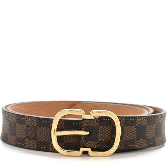 Louis Vuitton Damier Ebene Mini 80 32 Belt