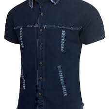 mens denim shirt casual loose fit hand - Temu Australia