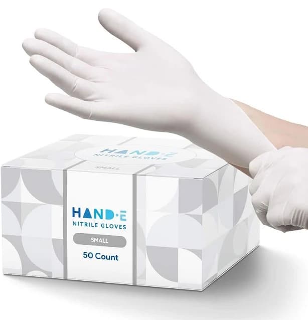 Hand-E Nitrile Gloves