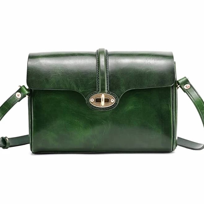 Old Trend Laurel Vintage Leather Crossbody Bag