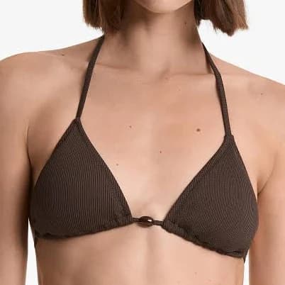 Triangle Rib Bikini Top