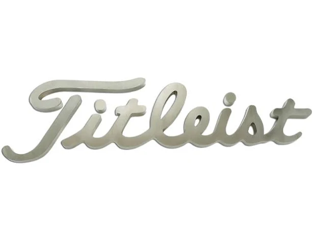 Woodland Manufacturing Script Style Fabricated Metal Letters