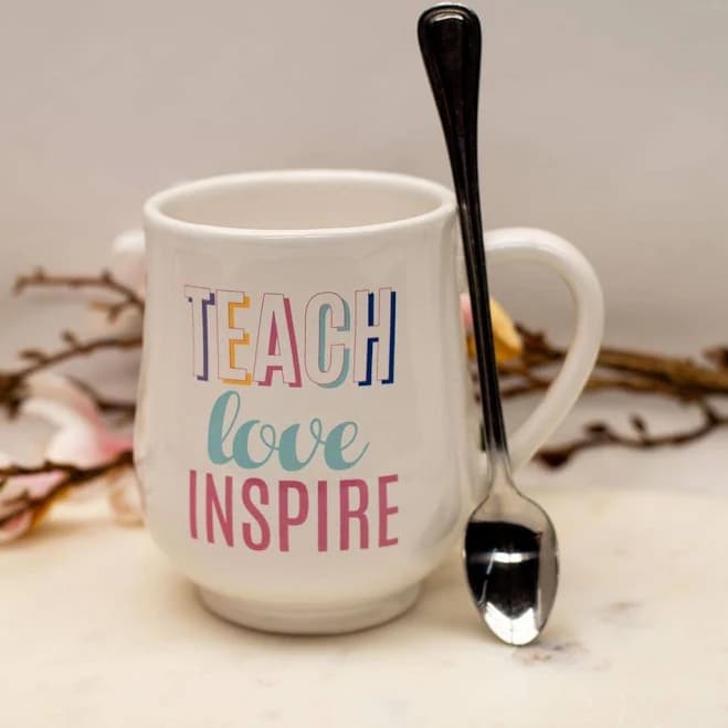 The Royal Standard Teach Love Inspire Coffee Mug