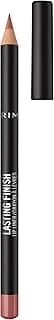 Rimmel Lasting Finish 8HR Soft Lip Liner Pencil - Vibrant, Blendable Formula to Lock Lipstick in Place for 8 Hours - 760 90's Nude, .04oz