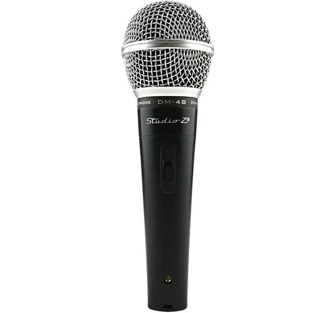 Professional Dynamic Handheld Microphone With Xlr Mic Cable And