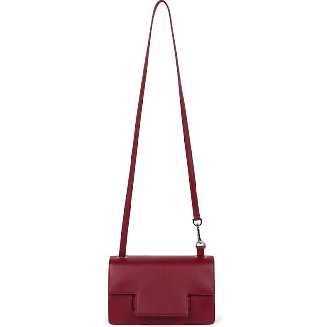 Accordion Leather Shoulder Bag