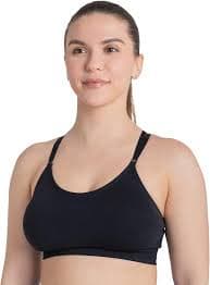 MAXXIM 2 Pack Workout Sports Bras Women Removable Padded Strappy Criss Cross Gym Yoga Bra Black Tie Dye Small at Amazon Women's Clothing store