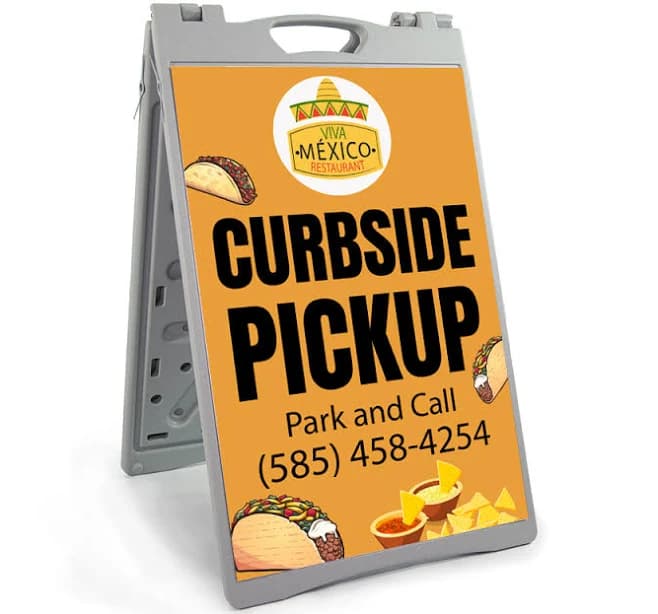 Vispronet Signicade Sandwich Board Sign