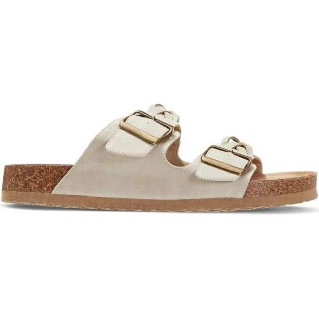Freely Women's Double Buckle Weave Strap Sandals