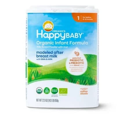 Happy Baby Organic Infant Formula Stage 1