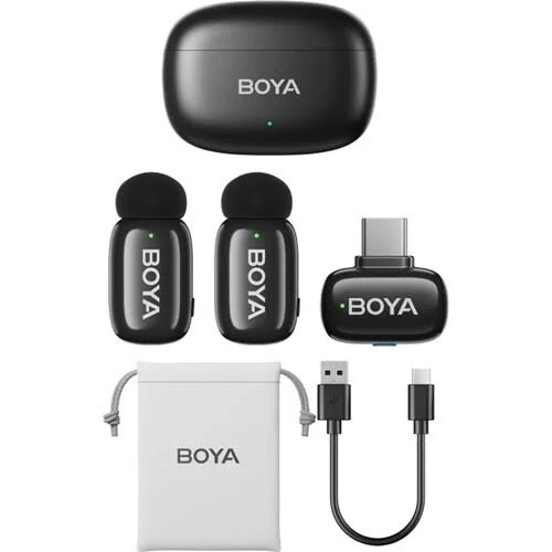 Boya Mini 2-Person Tiny Wireless Microphone System