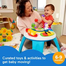 Fisher-Price Baby Play Kit Let's Crawl & Cruise Gift Set, Developmental Toys and Activity Guide for Infants Ages 6+ Months : Amazon.com.au: Toys & Games