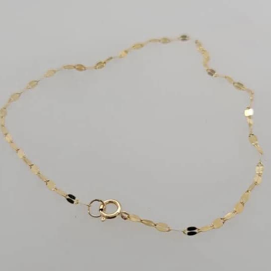 14ky Gold Delicate Chain Bracelet