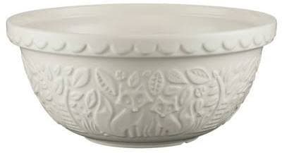 Mason Cash in The Forest Cream Fox Mixing Bowl