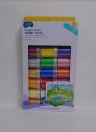 Hello Hobby Metallic Glitter Acrylic Paint Jars 24 Pack with Vibrant Metallic Glitter and Glow-in-the-Dark Colors - Walmart.com