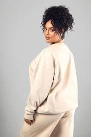 Hoodies & Sweatshirts | Plus DSGN Studio Embroidered Oversized Sweatshirt | DSGN Studio