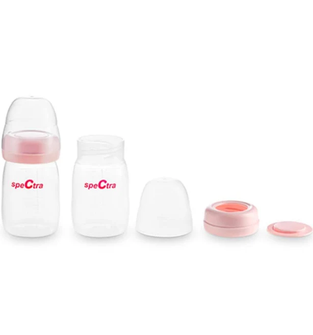Spectra 5 oz. Plastic Baby Bottles - Set of 2