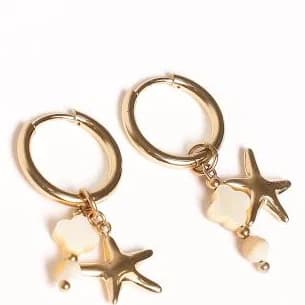 Catania Petal & Pup Charm Earrings