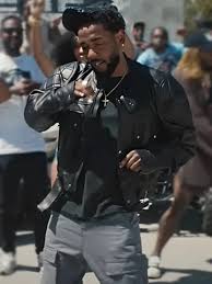 Not Like Us Kendrick Lamar Black Leather Jacket