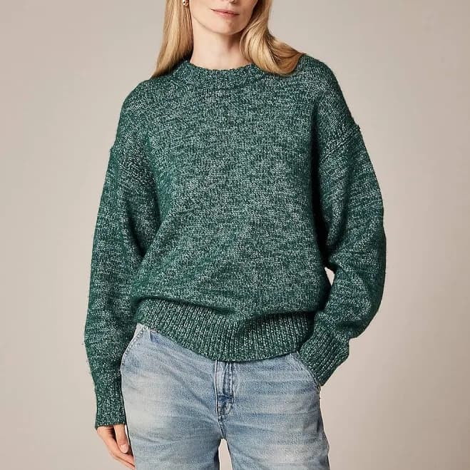 J.Crew Women's Relaxed Crewneck Pullover