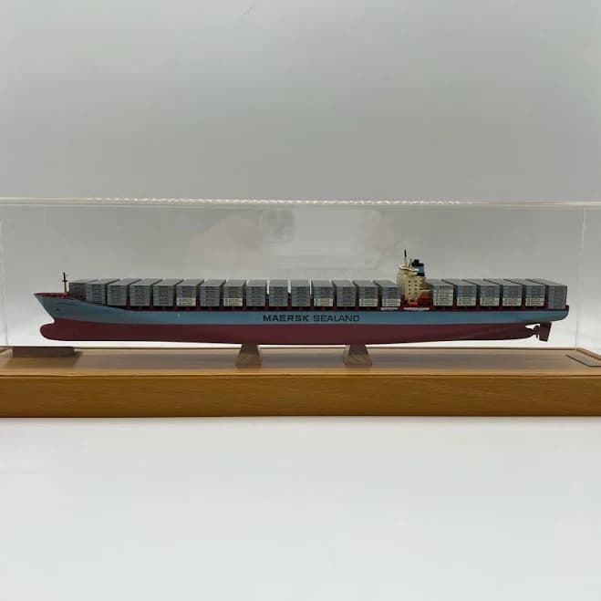 Rare Maersk Line Container Ship Model, 1:1000