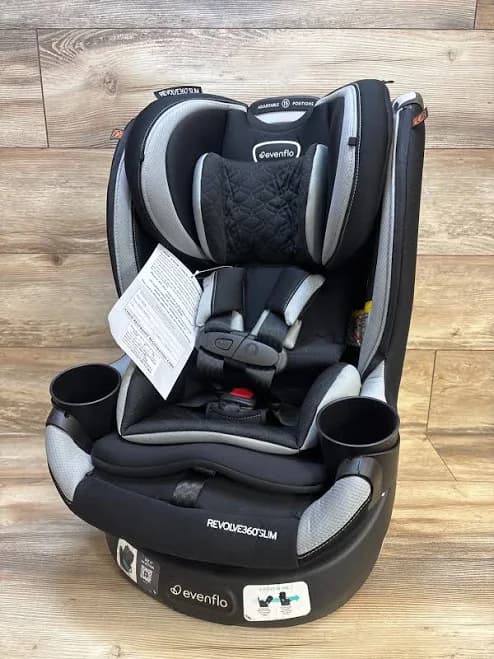 NEW Evenflo Revolve360 Slim Rotating All-In-One Car Seat