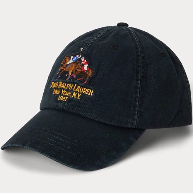 Polo Ralph Lauren Men's Cotton Twill Horseshoe Graphic Ball Cap