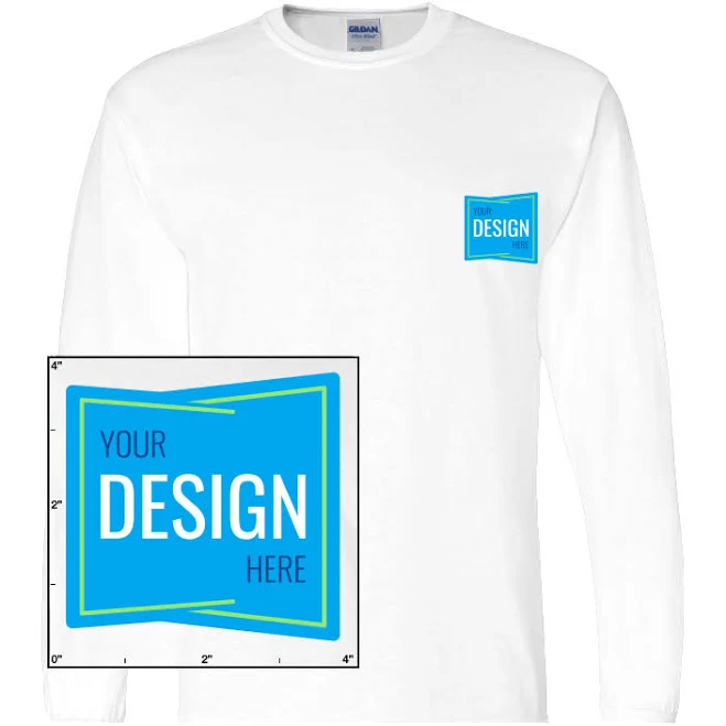 DryBlend 50/50 Long Sleeve T-Shirt Men's Gildan