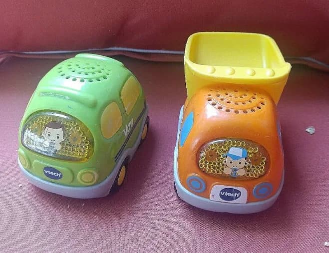Vtech Go Go Smart Wheels Orange Dump Truck And Green Van Does Not Work
