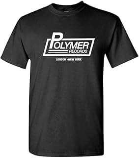 Polymer Records - Parody Music Band 80s - Mens Cotton T-Shirt