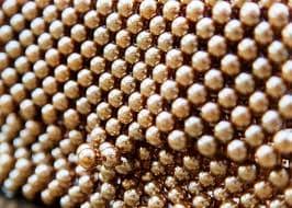 Pearlescent 90s Beaded Top Handle Bag — Pondered Goods